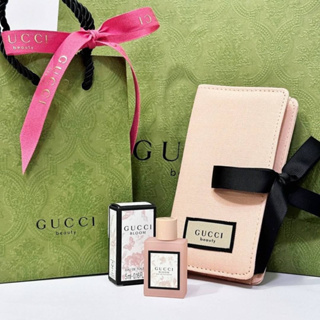 Gucci Bloom EDT 5ml mini & Gucci Brush Beauty Set