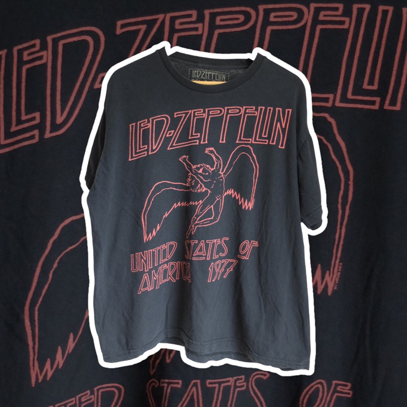 เสื้อยืดมือสองวง-led-zeppelin-ตอกปี-2011