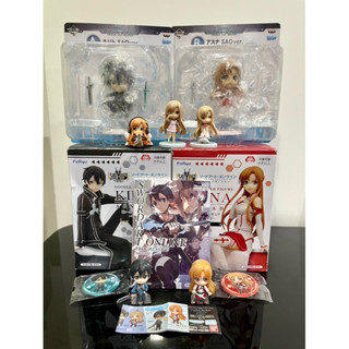 Asuna Kirito ichiban kuji noodle stopper Gashapon progressive SAO Sword Art Online figure อสึนะ คิริโตะ ฟิกเกอร์