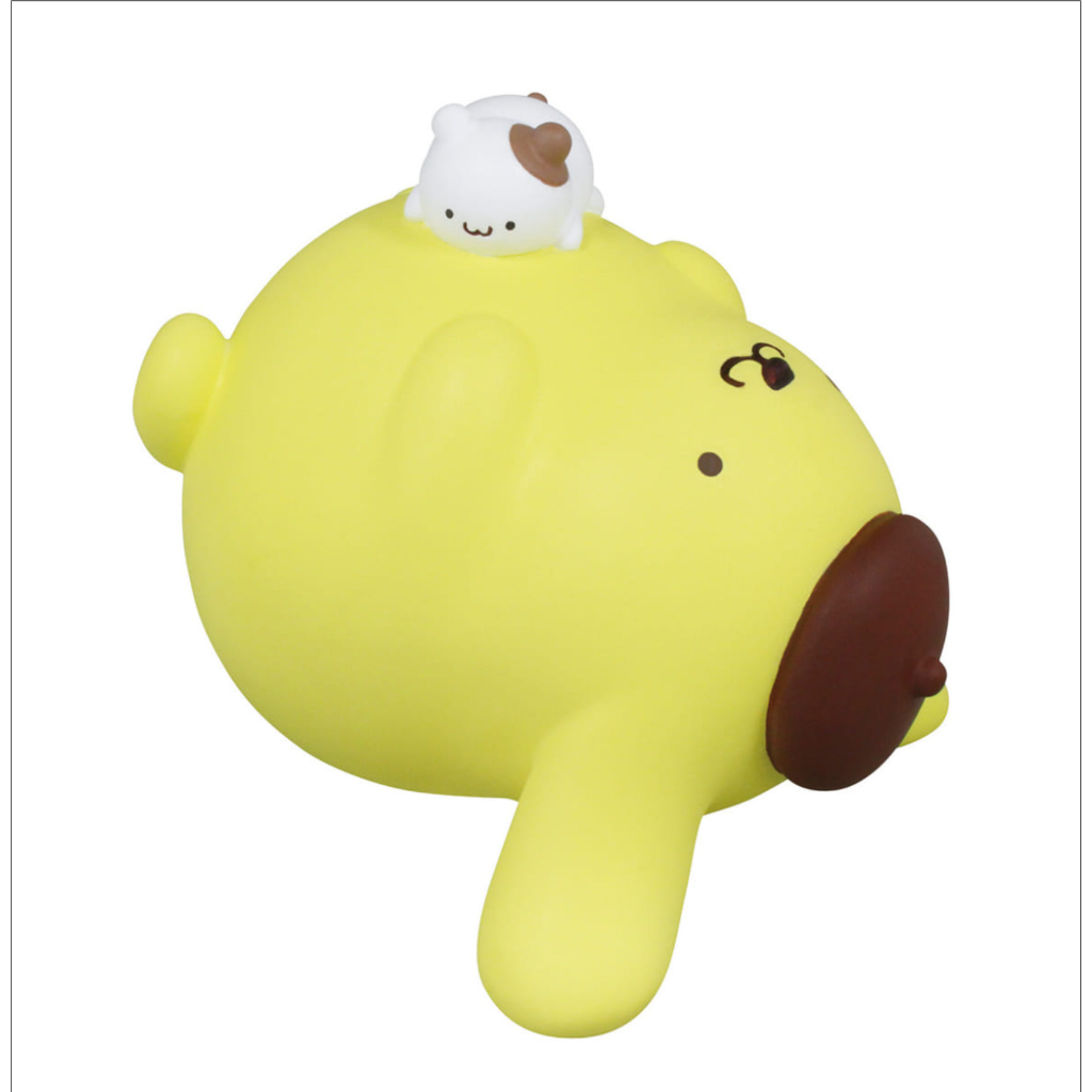 พร้อมส่ง-กาชาปอง-pompompurin-ate-too-much-figure