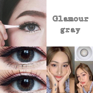 Bigeye Jewel3tone / Glamour / Issue // Gray, Brown คอนแทคเลนส์ กลามัวร์ / อิชชู่ สีเทา,น้ำตาล (สายตาปกติ)