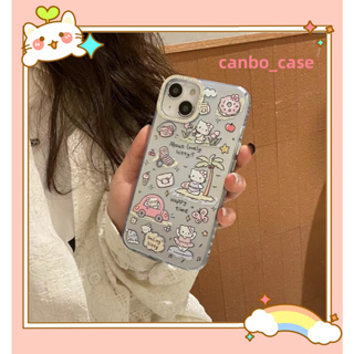 🎁ส่งของขวัญ🎁เคสไอโฟน สำหรับ 11 14 for iPhone Case 13 12 Pro Max น่ารัก หวานเท่ แมว กันกระแทก เคสนิ่ม เคสโทรศัพท์