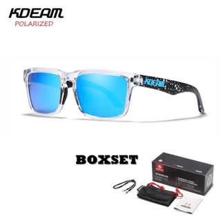 KDEAM NEW KD332 แว่นตากันแดด Polarized UV400 สําหรับขี่จักรยานเดินป่าตกปลาตั้งแคมป์ KD332-C12-สินค้าพร้อมส่งจากไทย