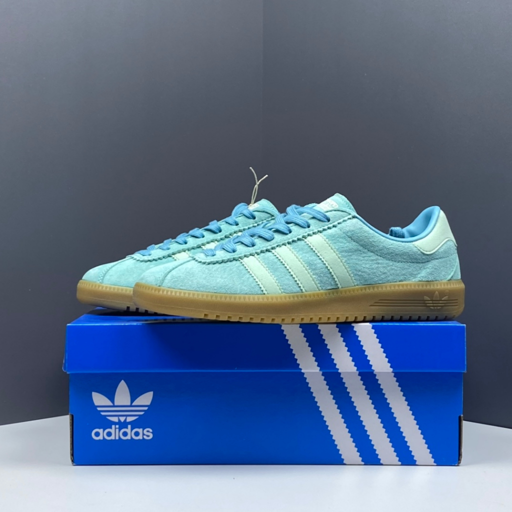 adidas-original-bermuda-มาการองสีชสีเขียวเรืองแสง-ลื่นสไตล์วินเทจแฟชั่นต่ำด้านบนกีฬารองเท้าลำลอง-แท้100-ผู้ชายผู้หญิง