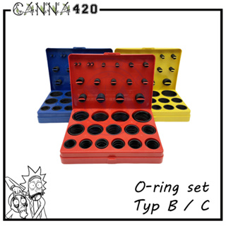 โอริงกล่อง แดง น้ำเงิน เหลือง ยางโอริง O-Ring Assortment Nitrile Rubber Tool Set NBR