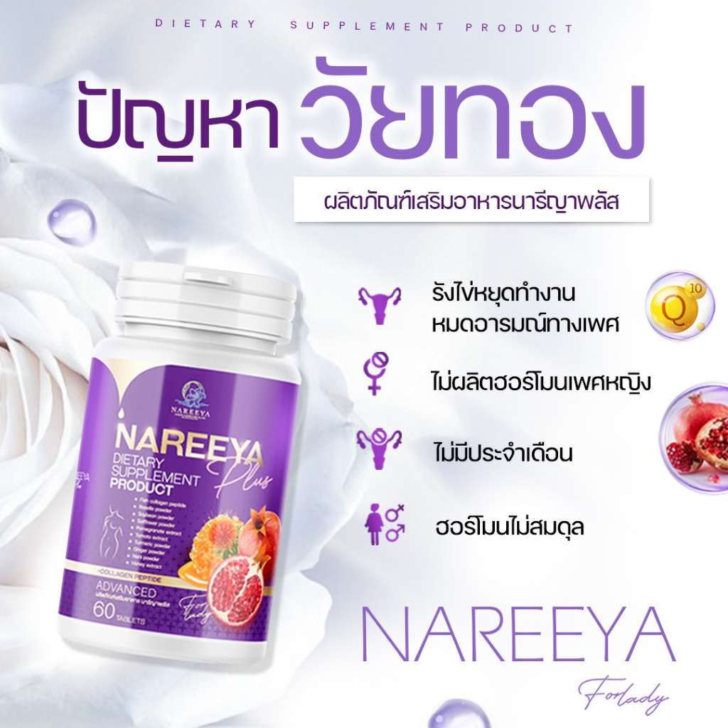 พร้อมส่ง-nareeya-plus-นารีญา-พลัส-สมุนไพรยกกระชับภายใน-รีแพร์อาหารเสริมสำหรับผู้หญิง-อก-ฟู-รู-ฟิต-กระชับ-ลดกลิ่น-ส่งฟรี