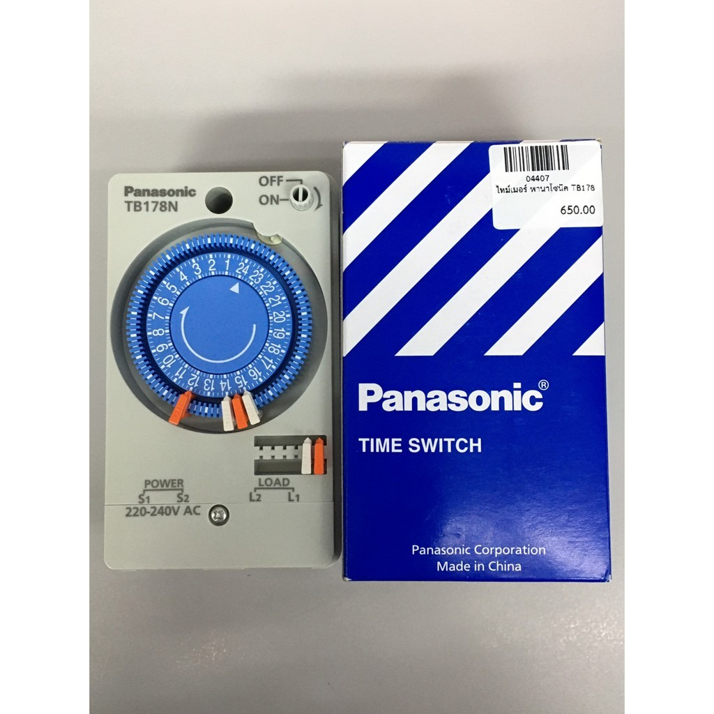 ไทม์เมอร์-พานาโซนิค-tb178ne5t-สีขาว-สำหรับใช้งานภายในอาคาร