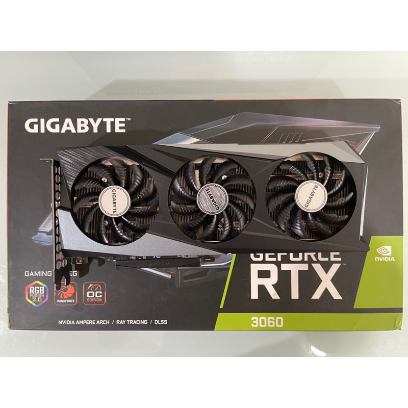 VGA (การ์ดแสดงผล) GIGABYTE GEFORCE RTX 3060 GAMING OC 12G - 12GB GDDR6 ...