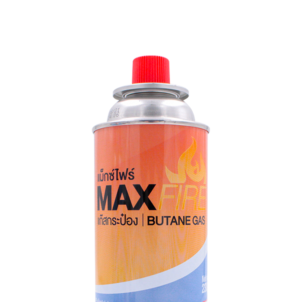 max-fire-แก๊สกระป๋อง-แก็สกระป๋อง-จำนวน-1-กระป๋อง-น้ำก๊าซ-กระป๋อง-250-กรัม-ก๊าซกระป๋อง-maxfire