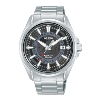 [ผ่อนเดือนละ429]🎁ALBA นาฬิกาข้อมือผู้ชาย สายสแตนเลส รุ่น AU4031X - สีเงิน ของแท้ 100% ประกัน 1 ปี