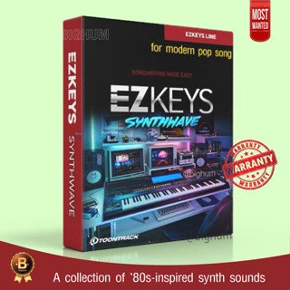 EZKEYS SYNTHWAVE |all OS | 80 sound for Modern Pop Retro Pop