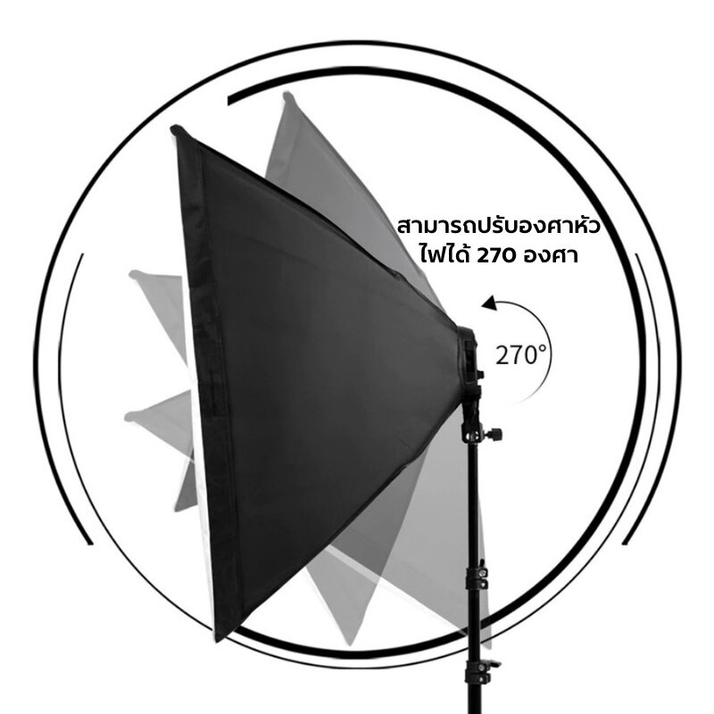 ชุดไฟสตูดิโอ-softbox-แสงนุ่ม-1-led-x2-ชุดไฟ-2-ชุด-พร้อมขาตั้งไฟ-2-เมตร-2-ชุด-หลอดไฟ-led-2-ชุด-ไฟต่อเนื่อง-ไฟถ่ายภาพ-ไฟ