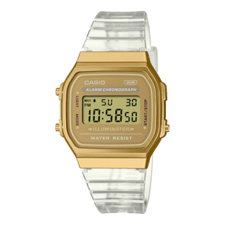 Casio นาฬิกาข้อมือ Unisex รุ่น A168XESG-9ADF