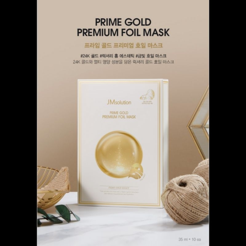 แท้-พร้อมส่ง-jm-solution-mask-24k-gold-35ml-แผ่นมาร์คหน้า-ทองคำ