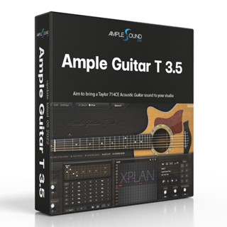 Ample Sound Ample Guitar T v3.6 Full LIBRARY (Windows/macOS) โปรแกรม VST เสียง กีต้าร์โปร่ง Taylor