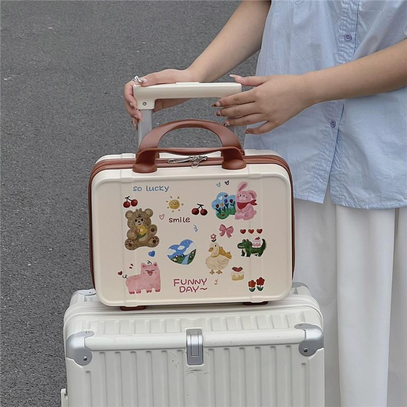 พร้อมส่ง-ins-travel-bag-กระเป๋าเดินทางใบเล็ก-กระเป๋าน่ารัก
