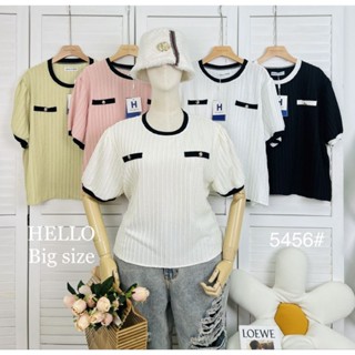 💥รุ่นไซส์ใหญ่🪅เสื้อถัก #24016อ ✁ฟรีไซส์〻อกถึง 48-50” ยาว 21” #5456อ #5458อ #8416 มี 4รุ่น👉รายละเอียดอื่น เลื่อนดูใต้โพส🙂