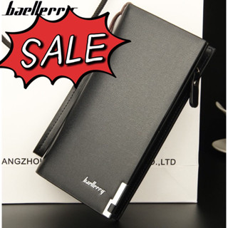 📣SALE🔥🔥🔥กระเป๋าสตางค์ Baellerry กระเป๋าสตางค์ใบยาวของผู้ชาย 004