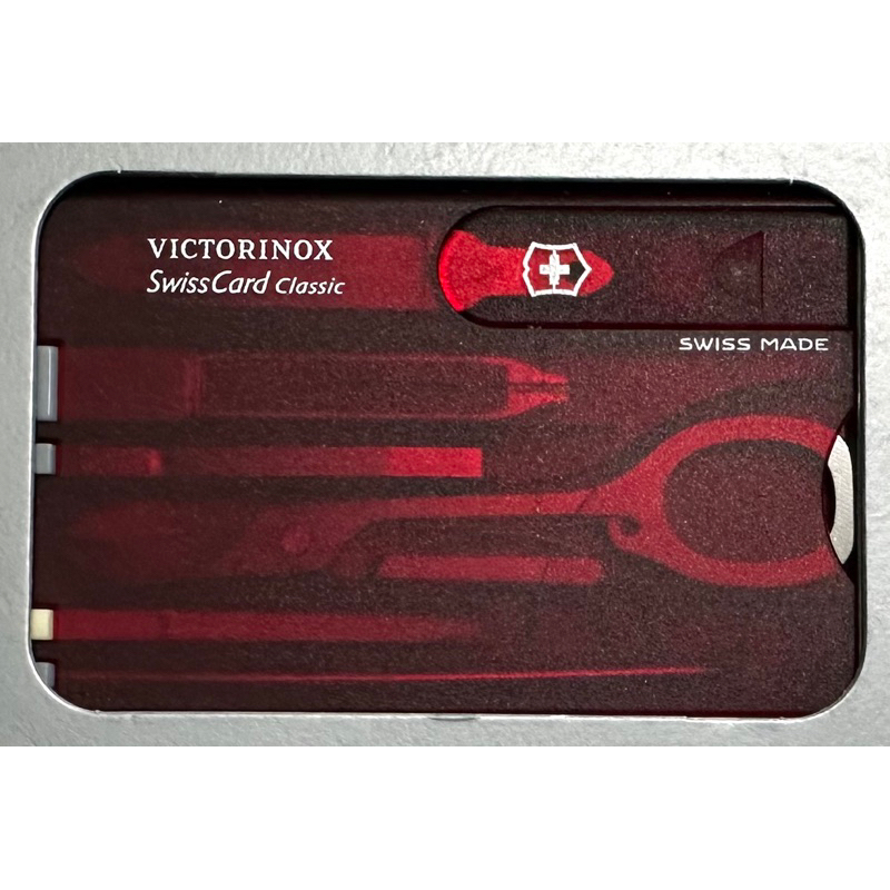 Victorinox Swiss Card /Classic (Red) Shopee Thailand