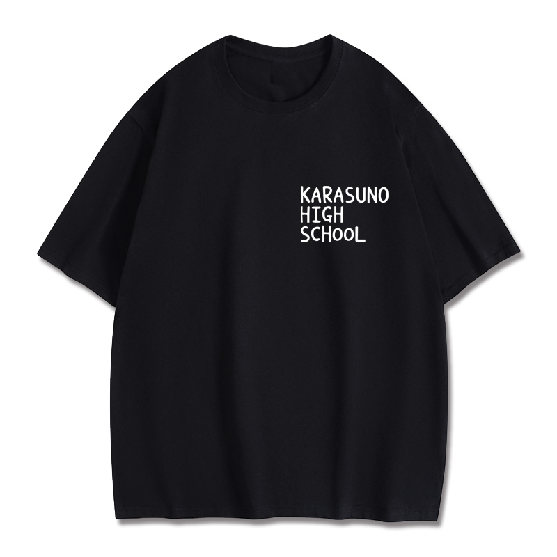 การจัดอันดับเสื้อผ้าอะนิเมะชาย-karasuno-high-school-ชุดผ้าฝ้ายเสื้อยืดอะนิเมะแขนสั้น-tobio-kageyama