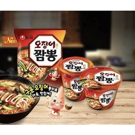 Nongshim Ojingo Jjamppong นงชิม จัมปงราเมียน บะหมี่กึ่งสำเร็จรุป 124 ...