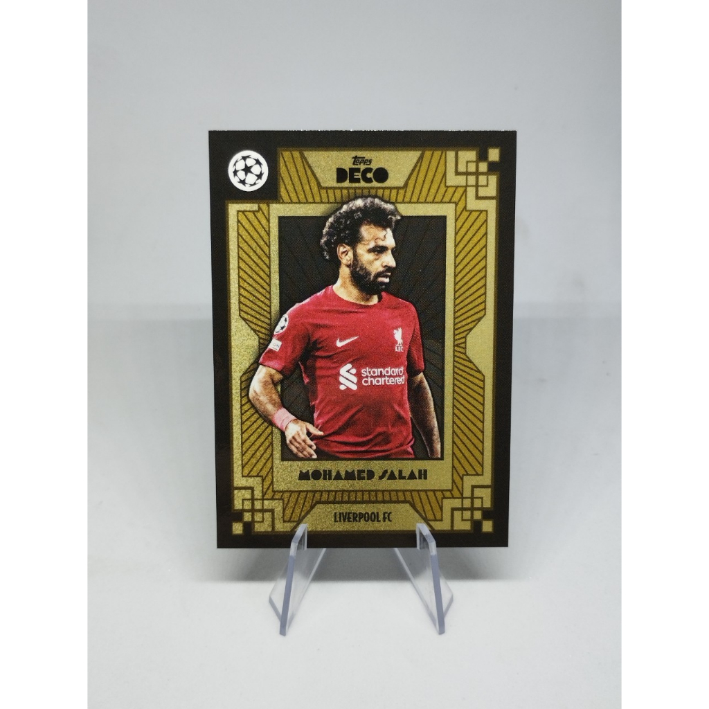 การ์ดบอล Topps Deco Liverpool 2022-23 UEFA Champions League Soccer ...
