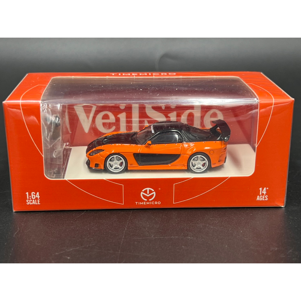 TimeMicro 1/64 Mazda RX-7 Veilside + Figure Han Fast and furious ...