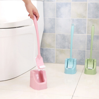 แปรงขัดห้องน้ำอเนกประสงค์ หัวแปรง 2 ด้าน 3 สี Toilet Brush