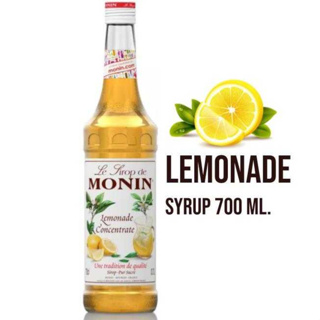 MONIN Lemonade Syrup 700ml. โมนิน ไซรัปน้ำมะนาว
