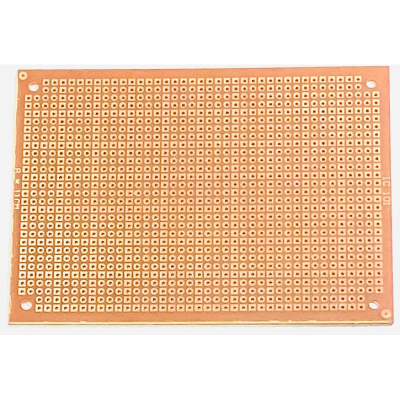 แผ่นปริ้น-pcb-อเนกประสงค์-ic1-แผ่นปริ้นไข่ปลา-ขนาด-8-x-11-ซม