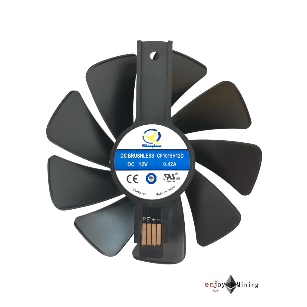 พัดลมการ์ดจอ SAPPHIRE PULSE RADEON RX 570 580 Fan | Shopee Thailand