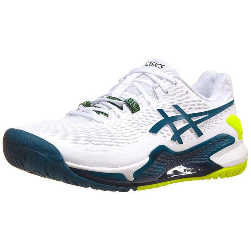 รองเท้าเทนนิสผู้ชาย-asics-gel-resolution-9-men-shoes-wide-2e-white-teal