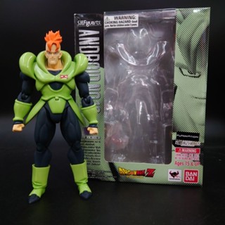 ของแท้💥 มือสอง S.H.Figuarts SHF Android 16 หายากมากกก !!! (Dragon Ball Z ) อุปกรณ์ครบ ราคาถูก พร้อมส่ง