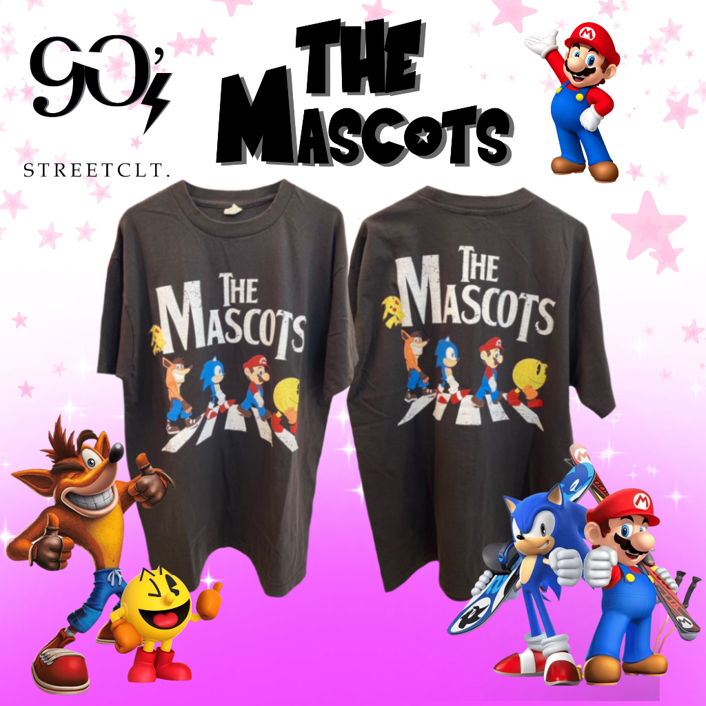 พร้อมส่ง-the-mascot-t-shirt