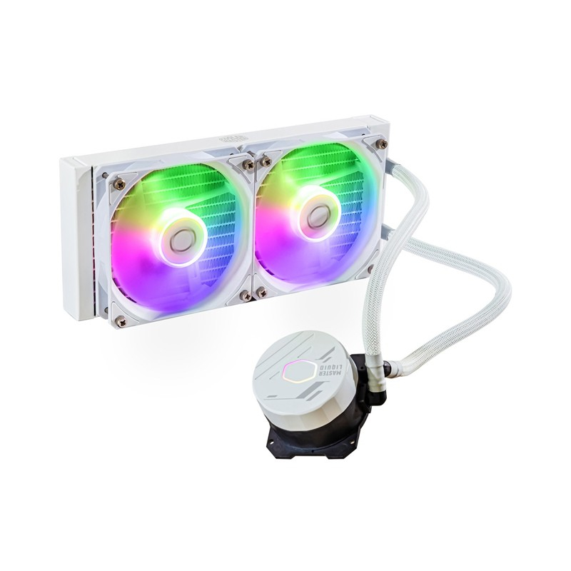COOLER MASTER LIQUID COOLING MASTERLIQUID 240L CORE ARGB WHITE (MLW