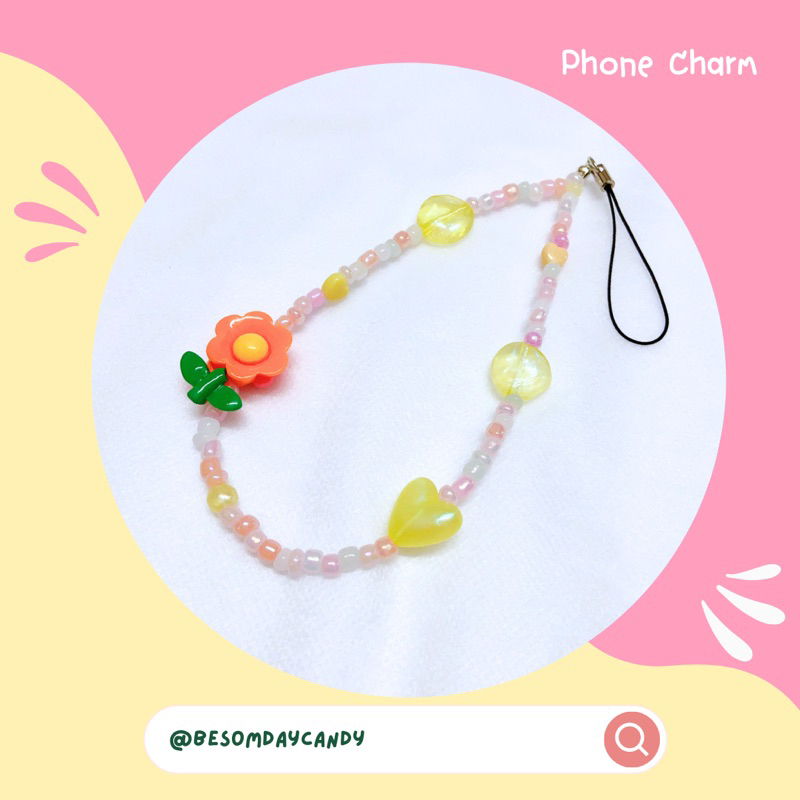 phone-charm-สายห้อยโทรศัพท์มือถือ-แฮนด์เมด