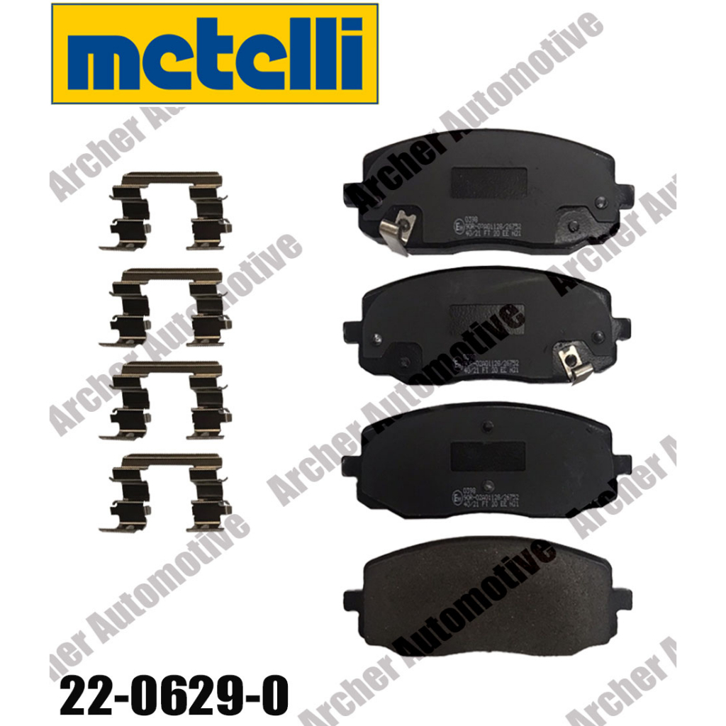 ผ้าดิสก์เบรก หน้า (brake pad) KIA Picanto 1.0, 1.1 ปี 2004 Shopee