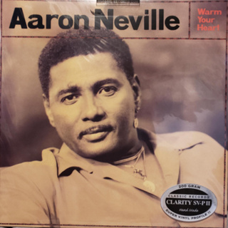 แผ่นเสียง LP Aaron Neville ‎– Warm Your Heart ( ค่าย Classic Records ~ Clarity Vinyl  Audiophile ) แผ่นซีล RARE ITEM