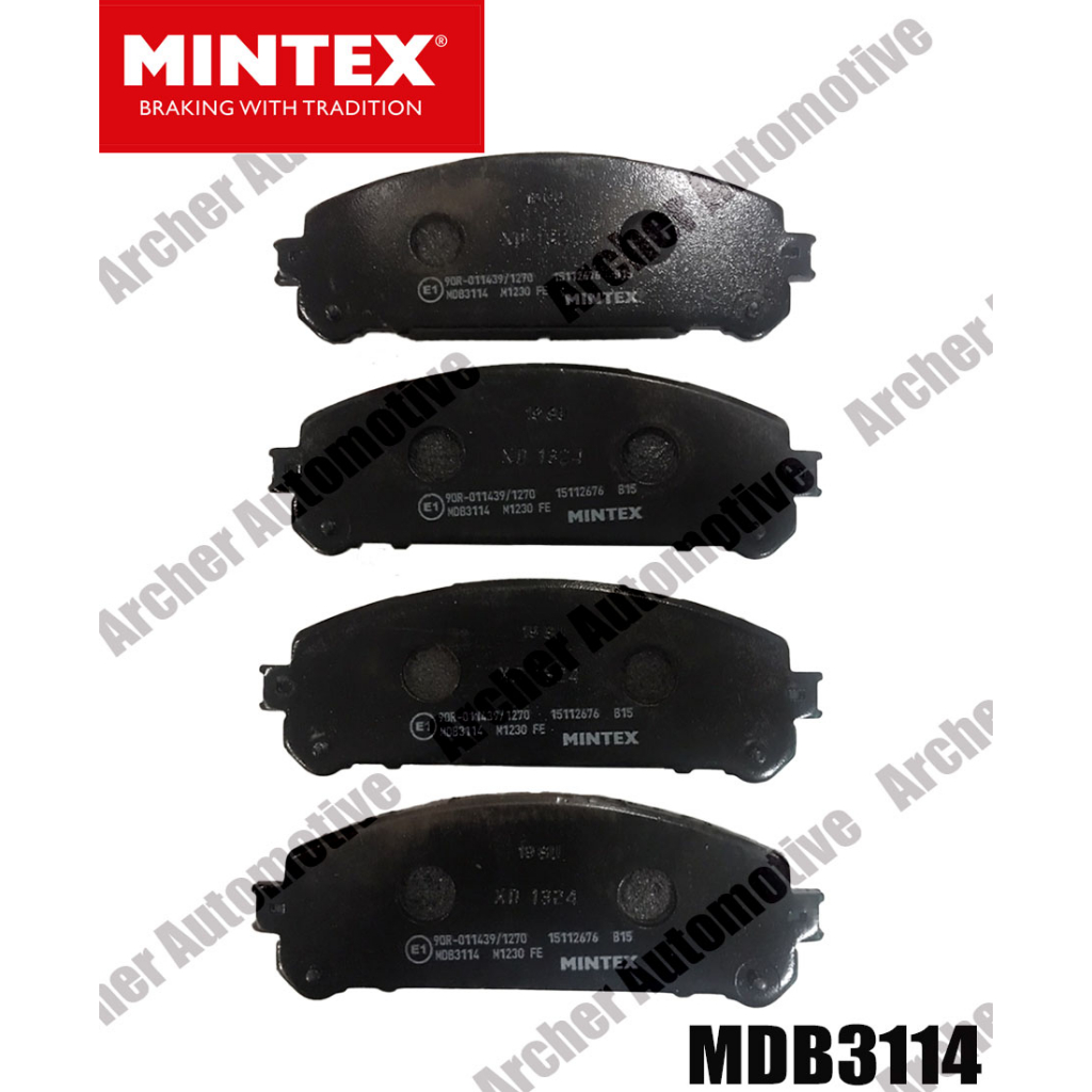 ผ้าเบรก หน้า (brake pad) LEXUS RX350, 450H (AL10) ปี 2008 Shopee Thailand