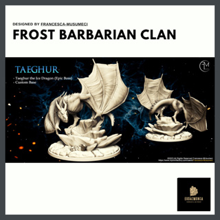 Frost Barbarian Clan for Dnd Pathfinder TRPG