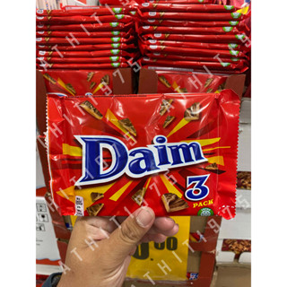 Daim Chocolate Bar 1 ถุง มี 3 ชิ้น น้ำหนัก 84 กรัม