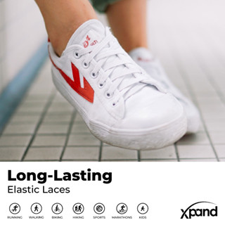 Flat Lacing System Original no-tie เชือกรองเท้า