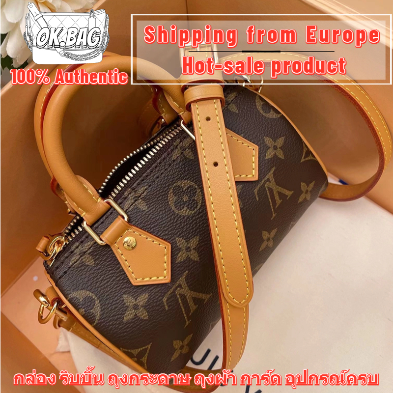 หลุยส์วิตตอง-louis-vuitton-nano-speedy-shoulder-bag-กระเป๋า-สุภาพสตรี-กระเป๋าสะพายไหล่