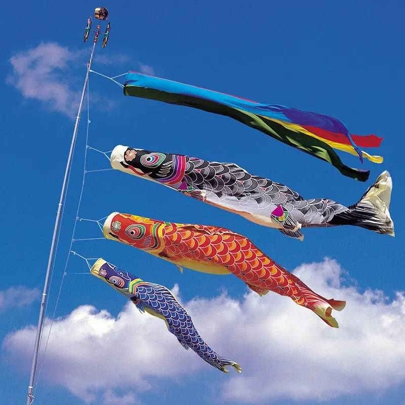 ธงตงแต่ง-เพื่อความสิริมงคล-ธงปลาคราปญี่ปุ่น-40-70-100cm