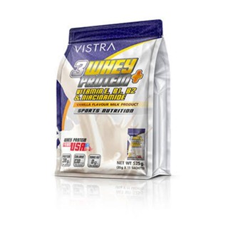 VISTRA 3 WHEY PROTEIN PLUS Vanila