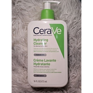 ฉลากไทย เซราวี ไฮเดรดิ้ง คลีนเซอร์ 473 ml CERAVE HYDRATING CLEANSER 473 ML