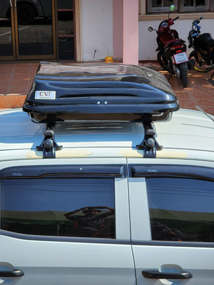 roof-box-กล่องเก็บของติดรถยนต์-กล่องเก็บของสำหรับติดหลังคารถยนต์-แข็งแรงทนทาน-ติดตั้งและใช้งานได้ง่าย