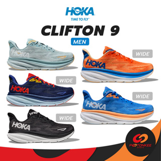 สินค้า Pootonkee Sports Hoka Men\'s Clifton 9 รองเท้าวิ่ง สายซัพพอร์ท everyday running