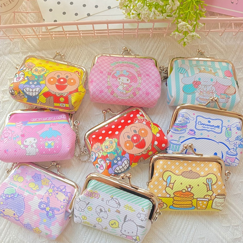 พร้อมส่ง-sanrio-กระเป๋าใบเล็ก-กระเป๋าลายน่ารัก-ใส่ของจุกจิก