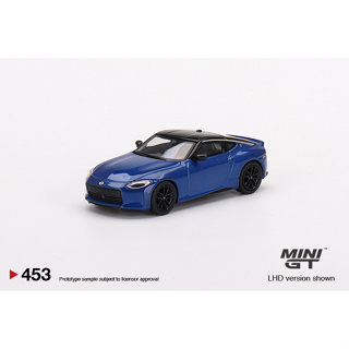 Mini GT Number : No. 453-L Name: Nissan Fairlady Z Version ST 2023 Seiran Blue